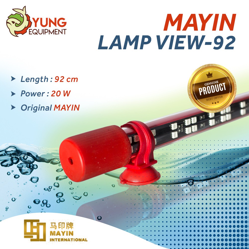 Lampu led View Arowana Mayin International size 92cm