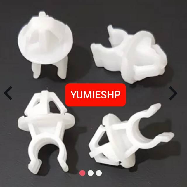 Kancing Klip Pegangan Tiang Penahan Kap Mesin Terios Rush Motor Import Cap Hood Rod Holder Clip