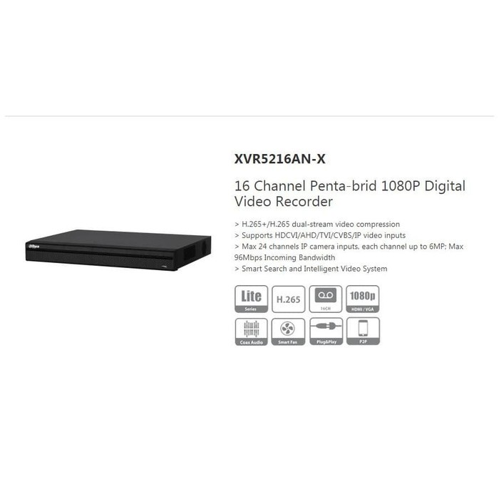 Dahua XVR5216AN-X
