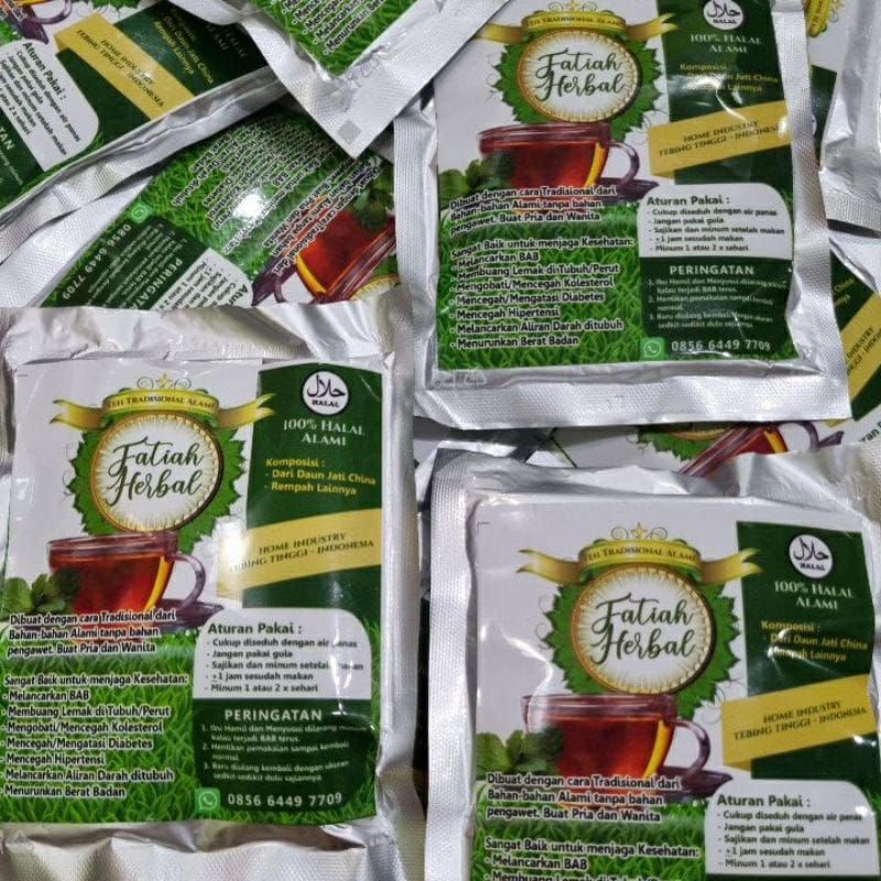 

Teh Tradisional Alami Fatiah Herbal