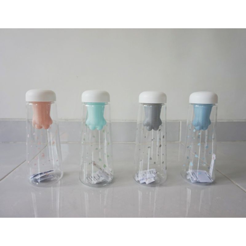 Cat Paw Water Bottle - 550ml - Botol Minum Kaki Kucing