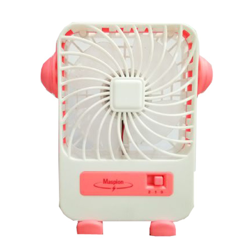 Maspion Mini fan MF 03 ( pink , biru, hijau )