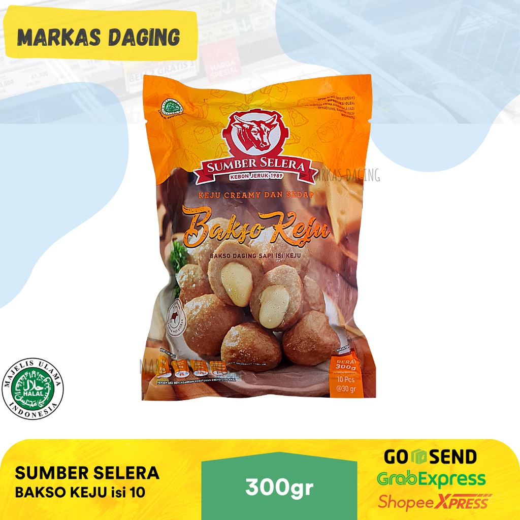 Jual Sumber Selera Bakso Keju 300 Gr Shopee Indonesia