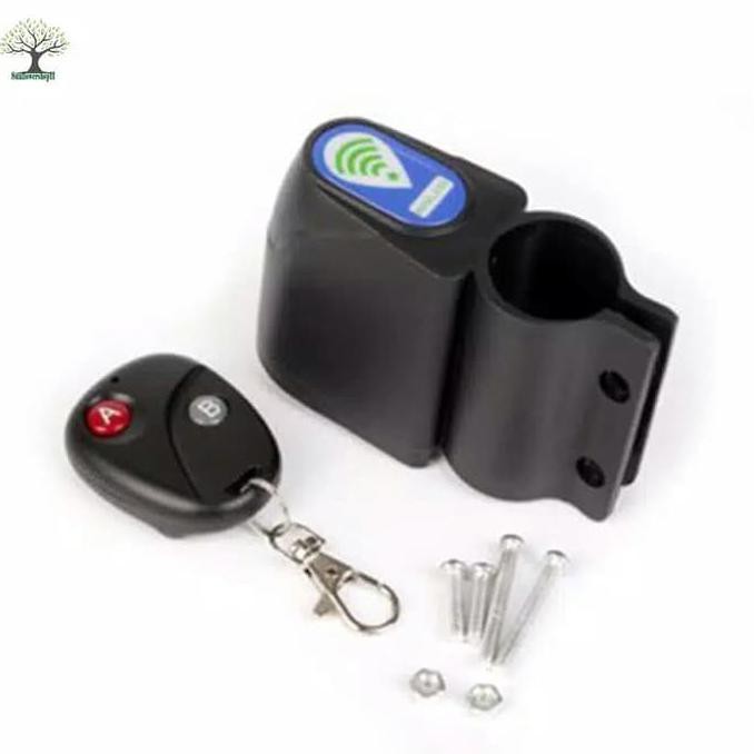 Gembok Alarm Sepeda Wireless