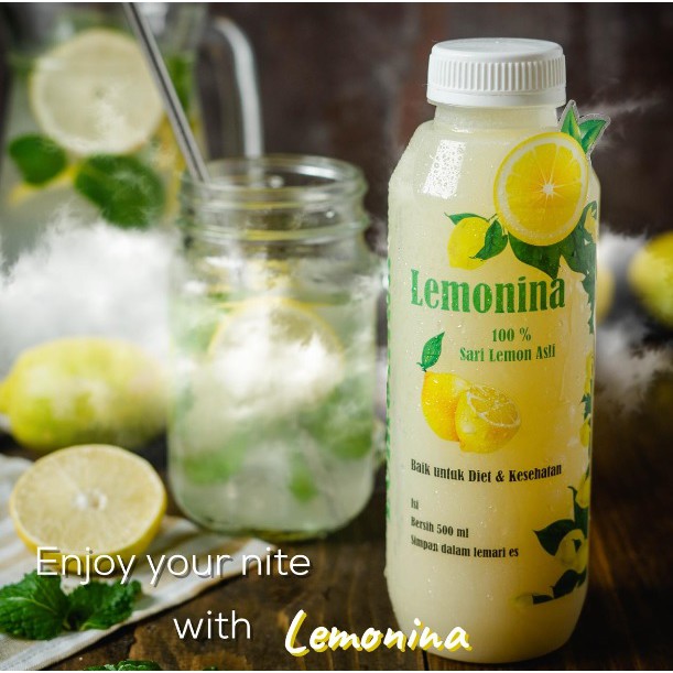 

LEMONINA 100% SARI BUAH LEMON- 500ML