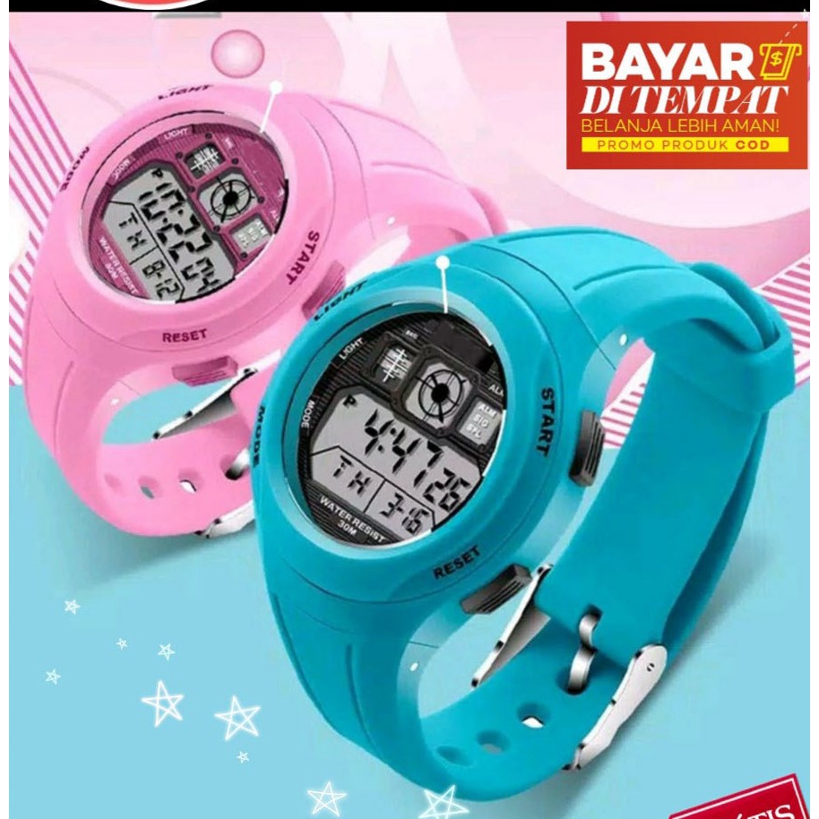 JAM TANGAN DIGITAL WATER RESIST NEW STYLIST