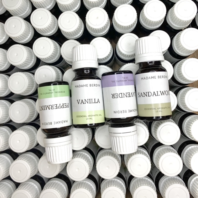 BUY 1 GET 1 ESSENSIAL AROMATIC OIL MADAME BERDIN 10ml untuk Diffuser Humidifier