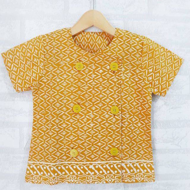 Atasan Batik Anak Unisex