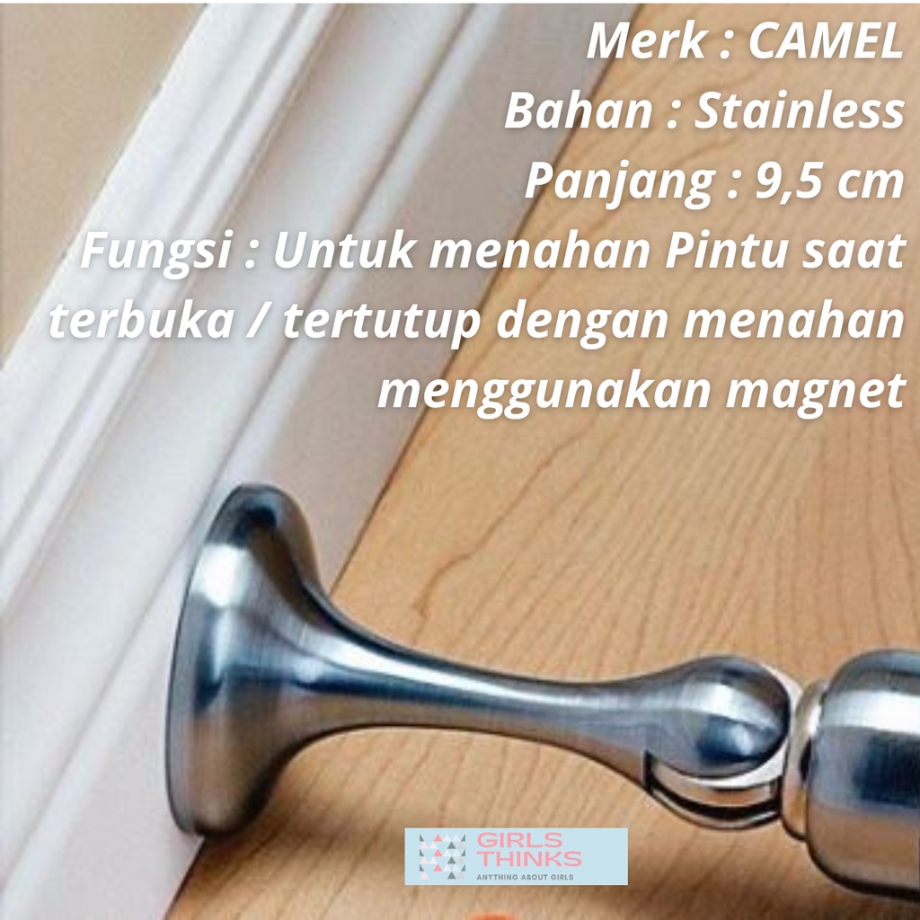 CAMEL Magnet Pintu Penahan Magnet Pelindung Pintu Pengganjal Tahanan Pintu