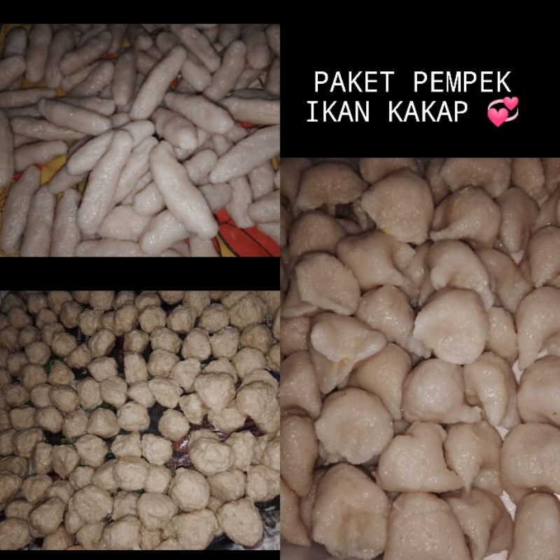 

paket fresh pempek ikan kakap (isi 150biji)