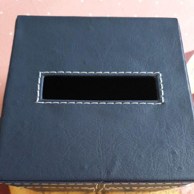 Kotak Box Tisu Vinyl 13x13x9 Cm