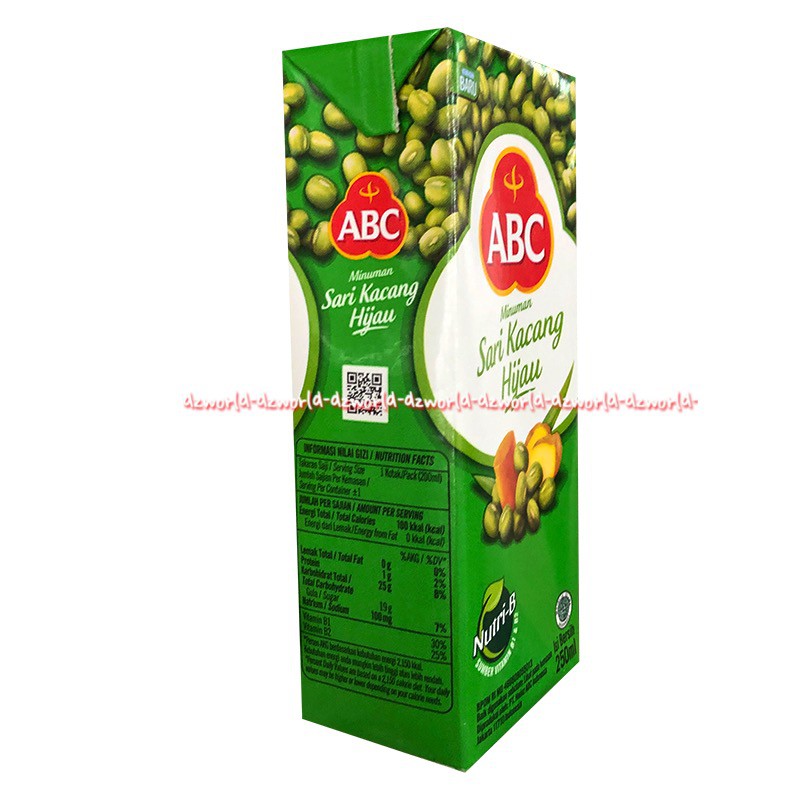 ABC Minuman Sari Kacang Hijau 250ml Minuman UHT Kemasan Siap Minum