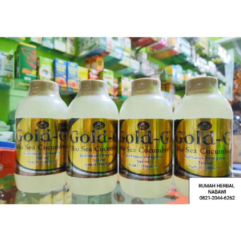 Jelly gamat gold G 500ml ori semarang terbaik