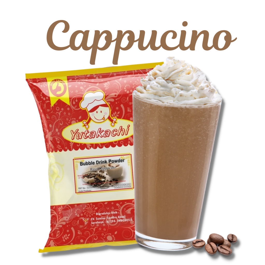 Bubuk Minuman Rasa Cappucino Special 1kg EkoChan/ Serbuk Minuman Instan Aneka Rasa / Powder Drink Milkshake