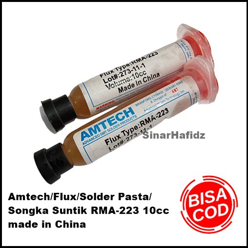 Amtech/Flux/Solder Pasta/Songka Suntik RMA-223 10cc made in China