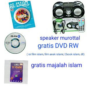 Portable Speaker Murottal FLECO 1308 Lebih dari 25 Qari plus doa adzkar takbiran ceramah adzan