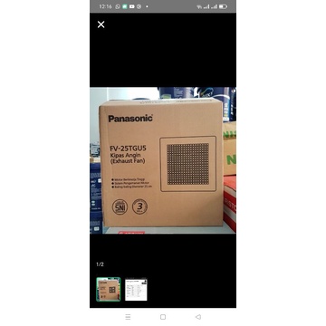 exhaust fan panasonic fv25tgu5