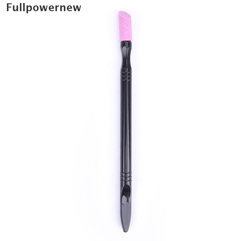 [FULL] 1PC Nail Art Quartz Pusher Cut Tool Manicure Stone Polish Stick Grinding Rod