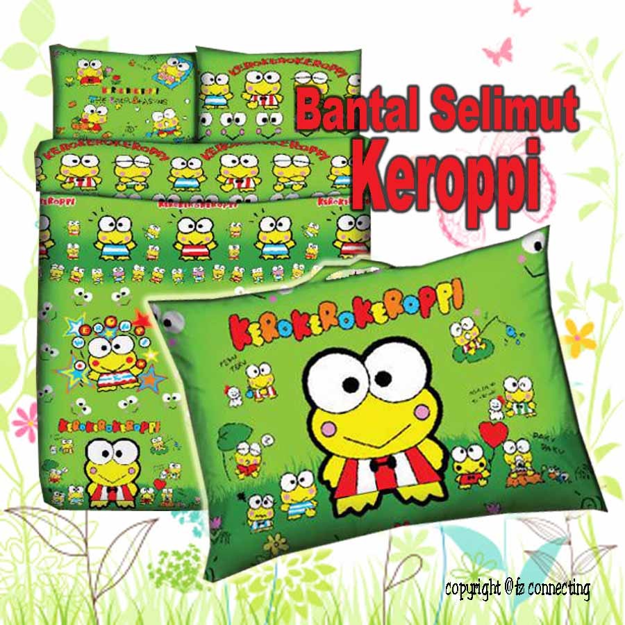 Bantal Selimut Murah & LUCU Karakter KEROPPI | Shopee ...