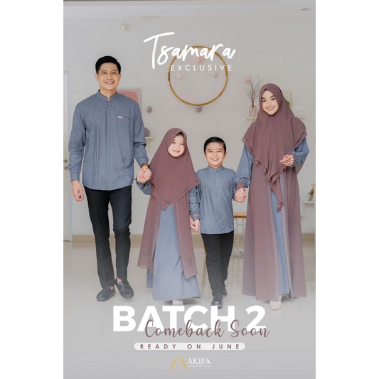 PELUNASAN SARIMBIT TSAMARA EID SERIES BY AKIFA ORIGINAL [Ready Setelah Lebaran 20 Juni 2022]