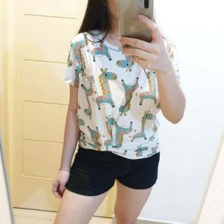 DL 3gambar Rainbow MICKEY JERAPAH oversize KAOS DL 3gambar Rainbow MICKEY JERAPAH oversize KAOS