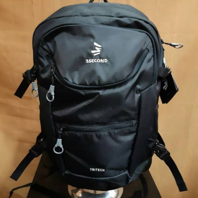 Tas ransel 3second Hitam