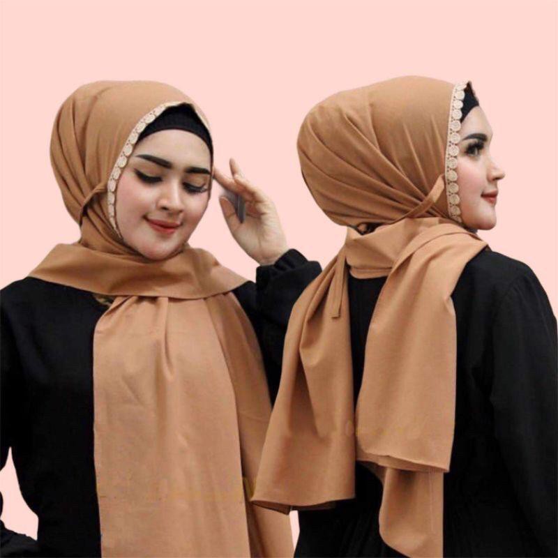 Hijab Pashmina Diamond Renda