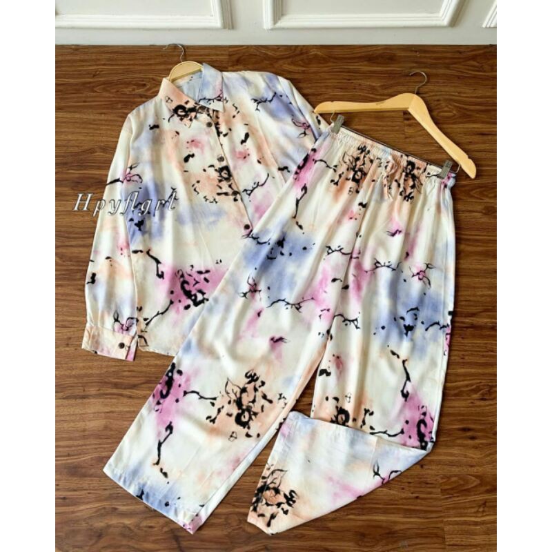 VELO ONE SET PAJAMAS RAYON UNIQLO PAJAMAS KEKINIAN ONESET KATUN