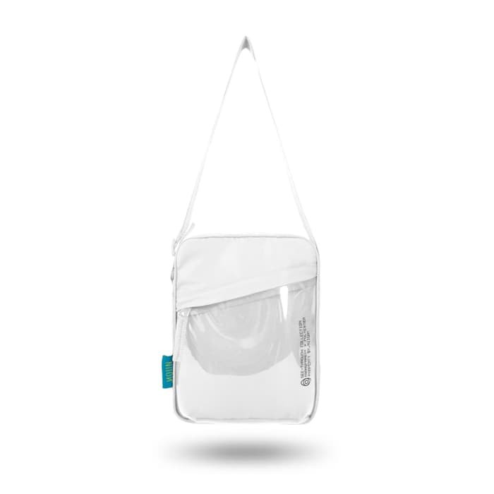 Niion Calea White Sling Bag / Tas Selempang Wanita Pria