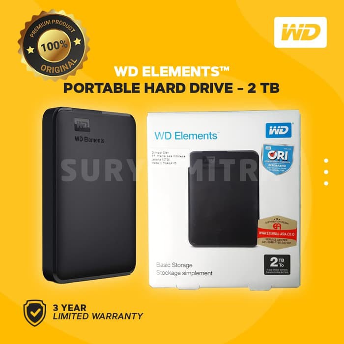 Hardisk Eksternal WD Element 2TB