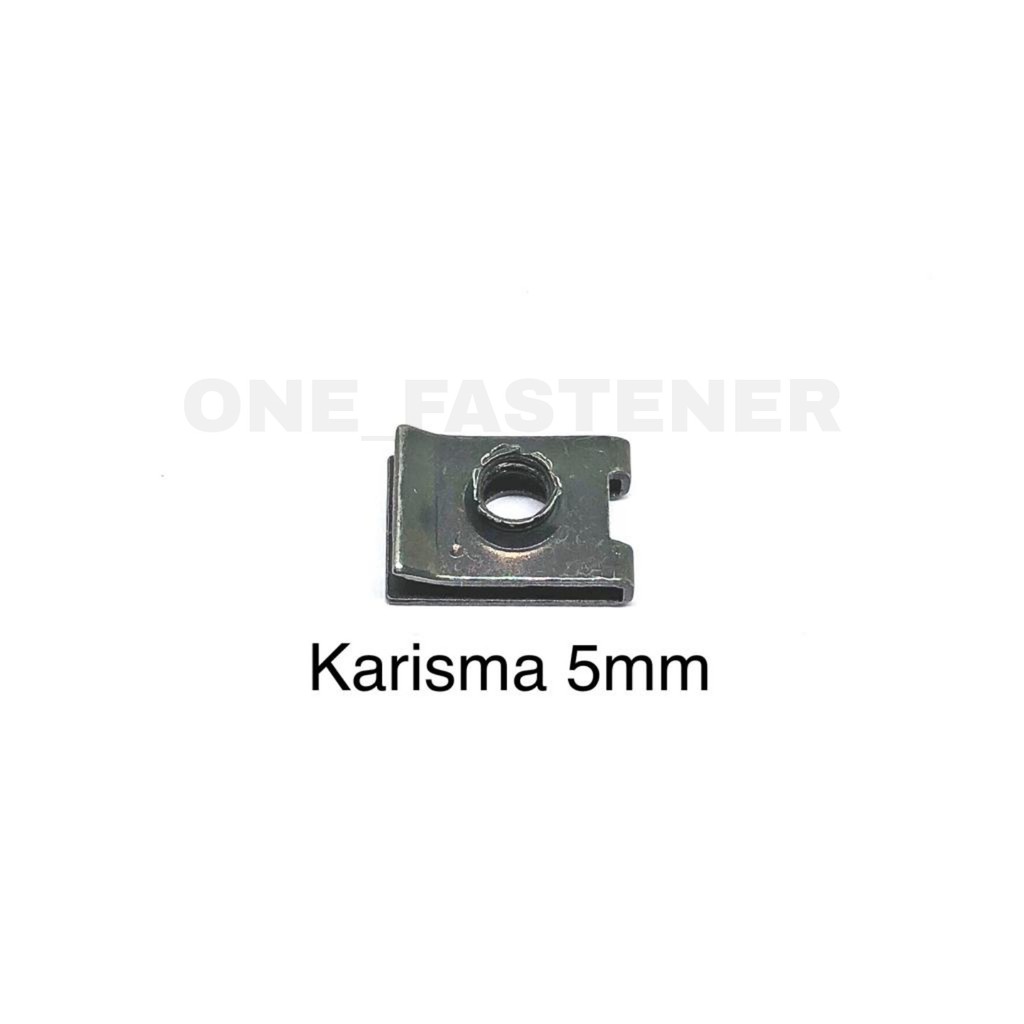 100 Pcs Klip Only Karisma M5 Ulir Halus Kph body batok supra x 125 5mm kharisma 5mili