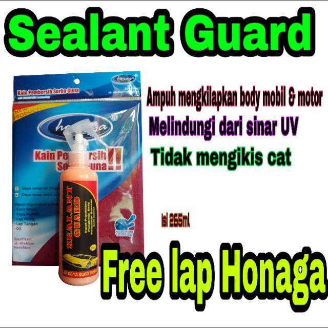 Sealant Guard Pengkilap Motor Dan Mobil/SGR+LAP