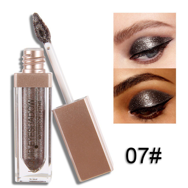 Eyeshadow Cair Eye Shadow Liquid Shimmer Metallic Shiny Kosmetik