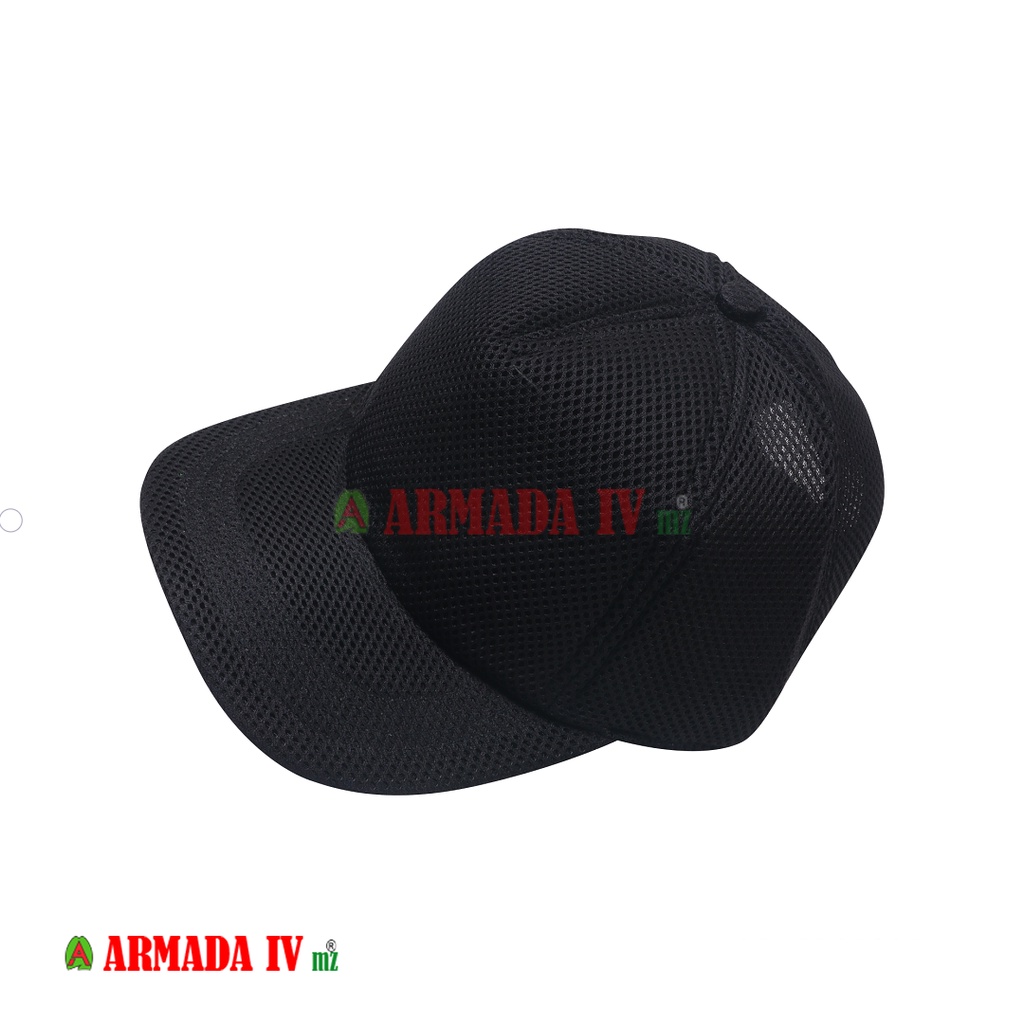 Topi Jaring Hitam Polos Topi Lapangan Jaring