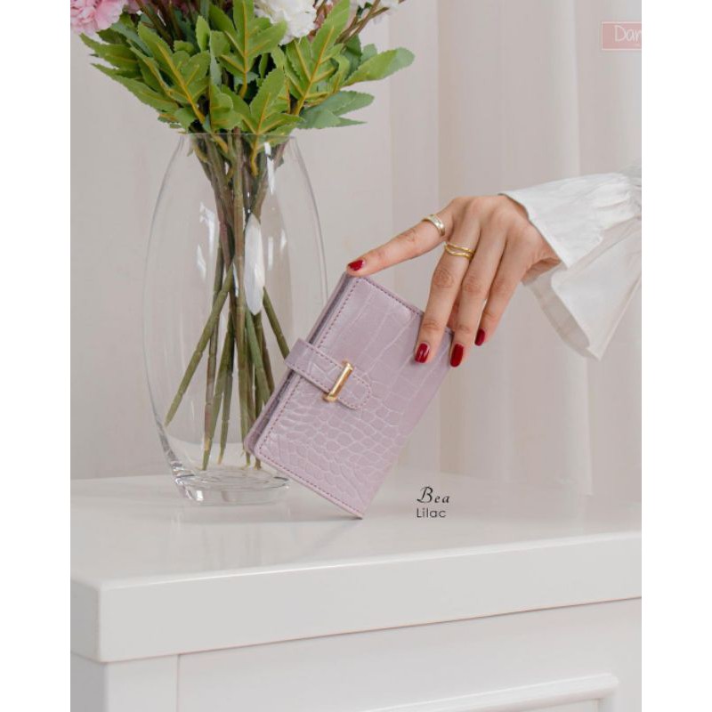 (Aii.beauty) Damelia Dompet Bea Wallet LILAC By Melstore.jkt