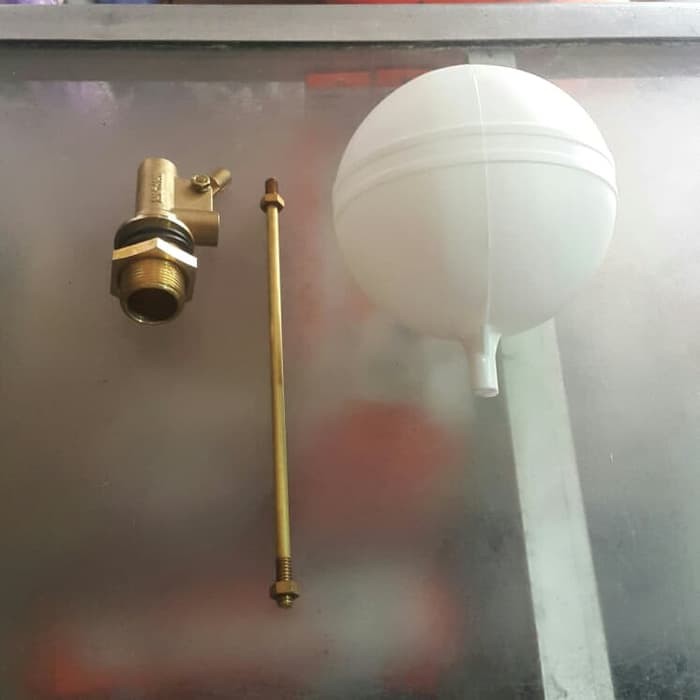 Pelampung bola kuningan 3/4 inch