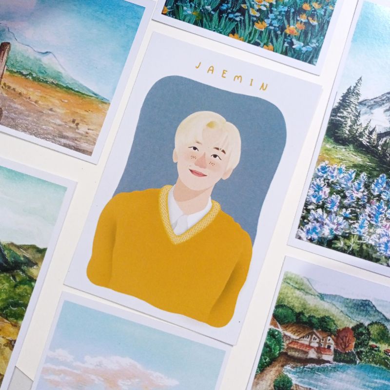 

Postcard/Greeting Card l Art print Jaemin NCT