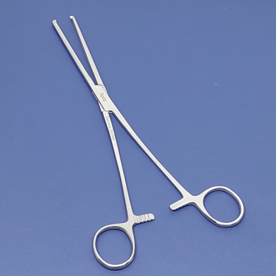 Alat Medis Alkes Kocher (Ochsner) Haemostatic Forcep 24 cm STR/Lurus |Spitz|Gunting Medis|Gunting Operasi|Gunting Dokter|Gunting Bedah