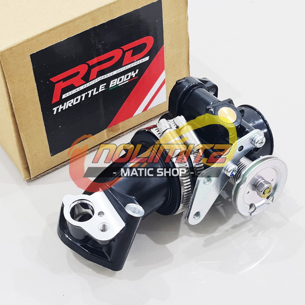 Throttle Body RPD Pipa Gas Udara Racing 34mm Yamaha NMAX OLD