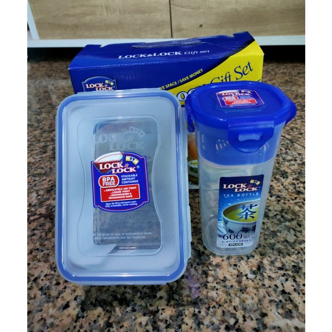 Botol minum dan wadah lock and lock original