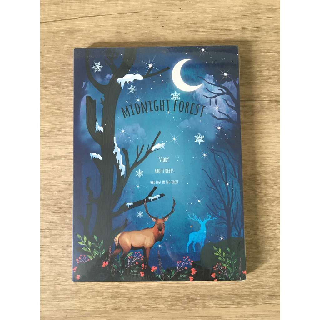 

Notebook Midnight F B5 polos Moonlight BOOKPAPER INA