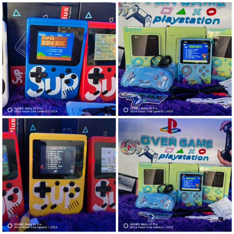 Duffy Toys G5 Game Bot Konsol Game Tangan Merah 3 Inci