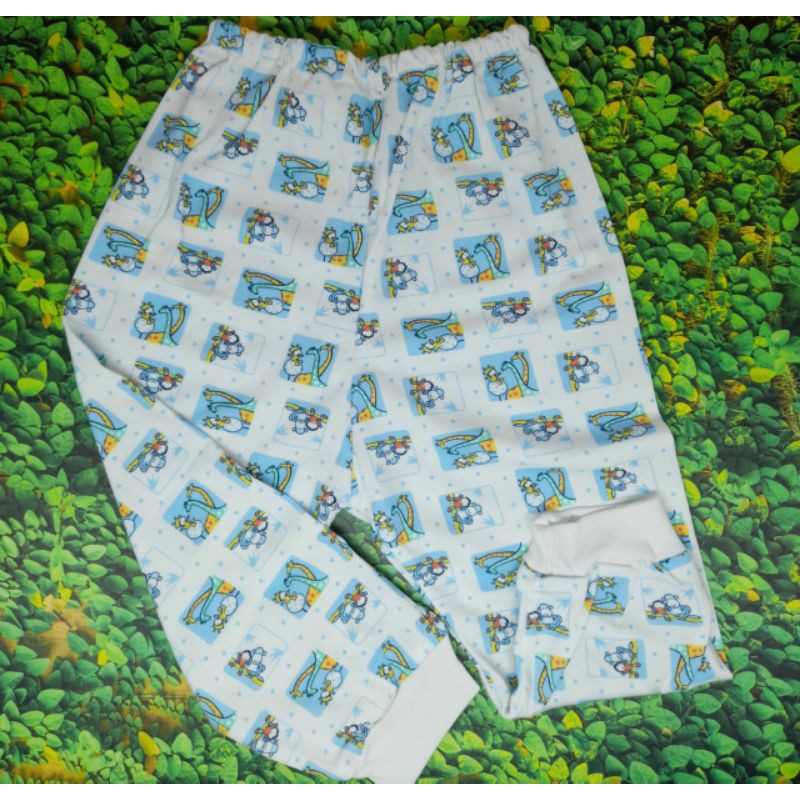 Celana Panjang Bayi Motif/Putih Polos no.20-24