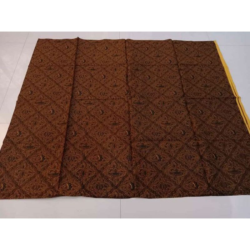 Kain batik solo sidomukti coklat sogan
