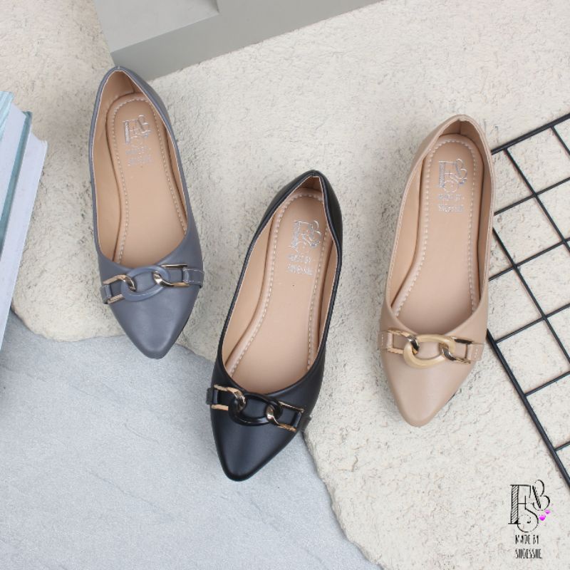 Fsb Sepatu Flat Wanita BIANCA