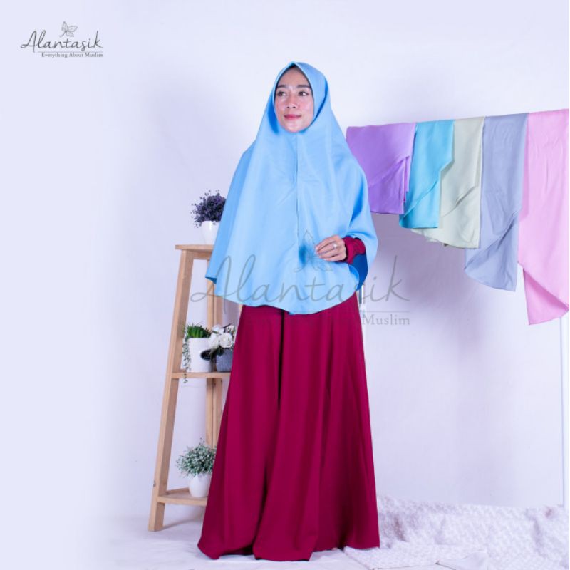 Alantasik - jilbab jumbo syari  UK L Super Silky / pet antem syra'i / R3