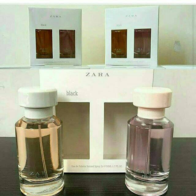 Zara *Black n Rose* 2 x 50ml EDT set