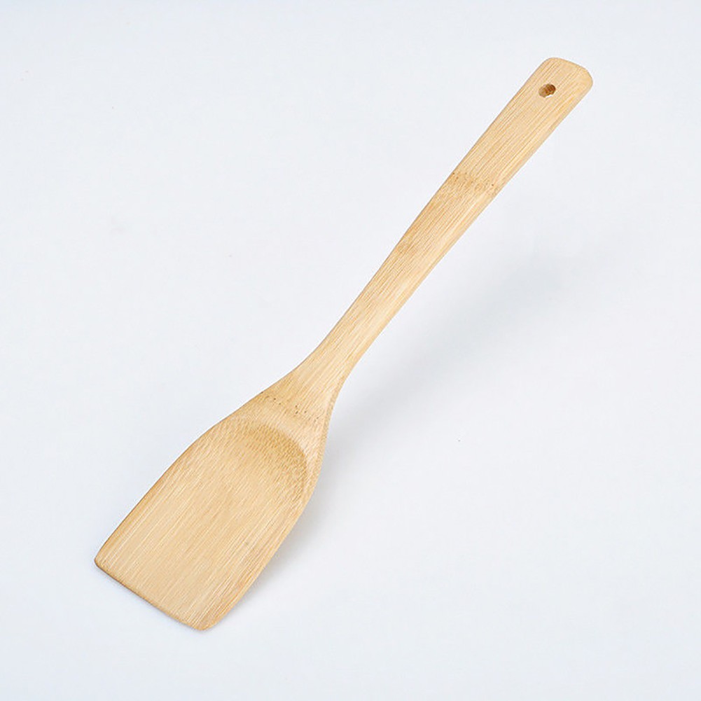 BK Sendok  Spatula Bahan Kayu  Bambu Ukuran 30cm untuk  