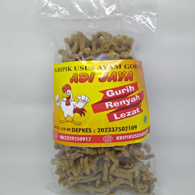 

Kripik Usus Ayam Goreng