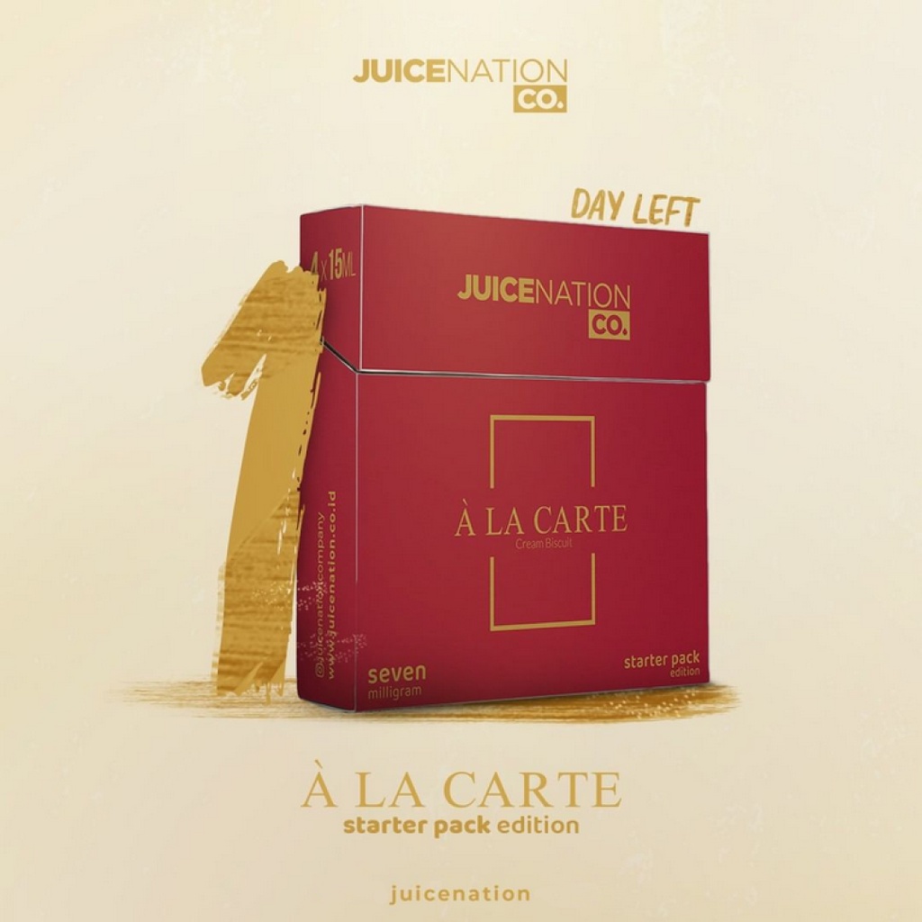 Jual A La Carte Starter Pack Edition 4x15ml Alacarte Red Cream Biscuit